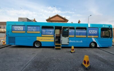 Covid-19 vaccination bus is back on the road